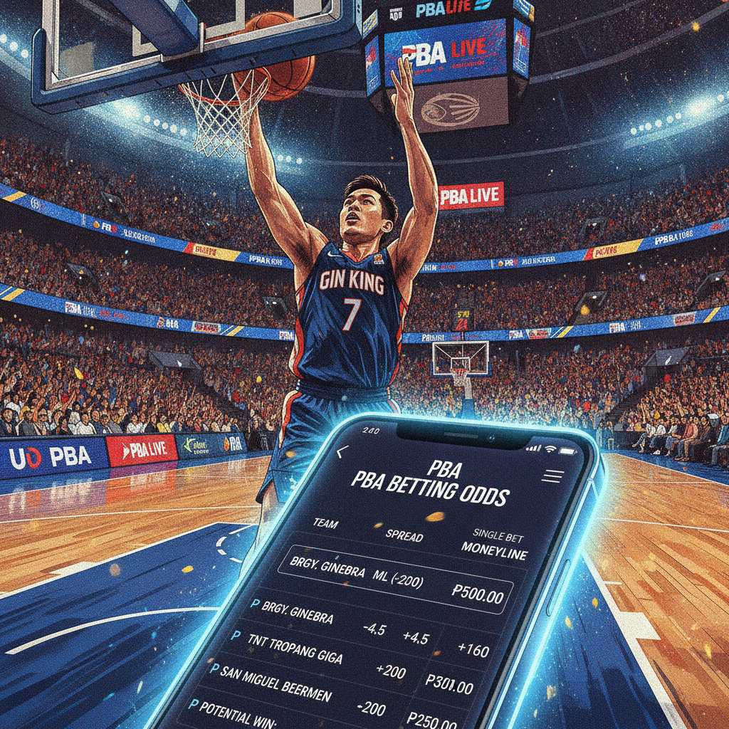 Illustration: How to Bet on PBA Games at VM Supreme – First-Time Guide